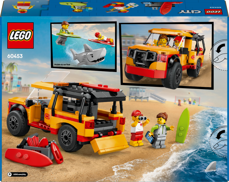 LEGO® City 60453 Záchranné auto pro plavčíka