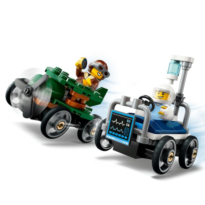 LEGO® City 60459 Závodní balíček: Letadlo vs. nemocniční lůžko