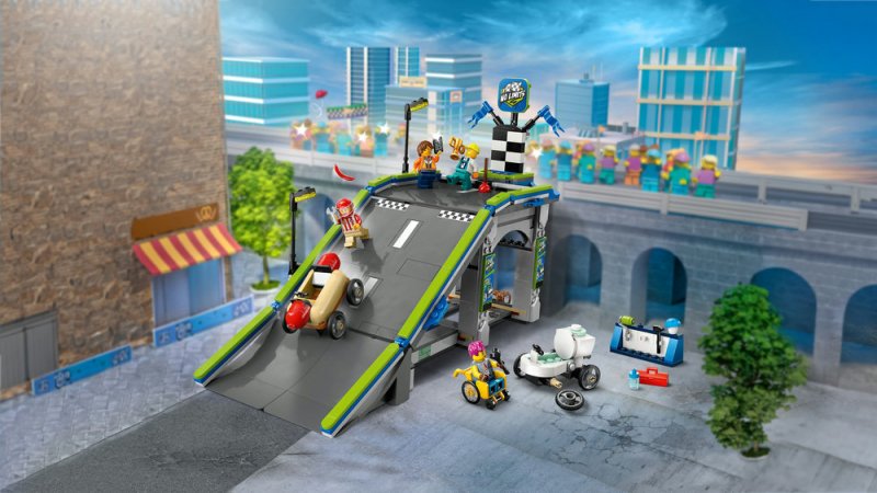 LEGO® City 60460 Tvoje pravidla: Závodní dráha s rampami