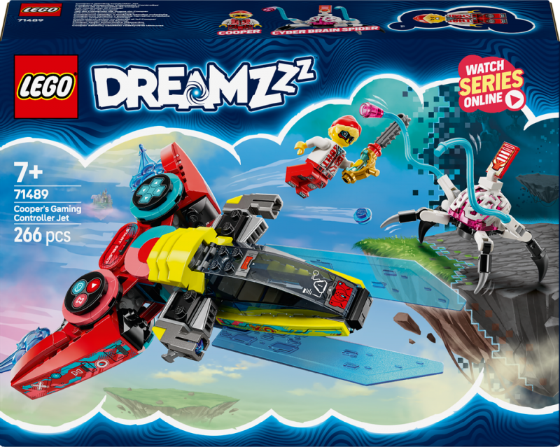 LEGO® DREAMZzz™ 71489 Cooperovo letadlo v podobě herního ovladače