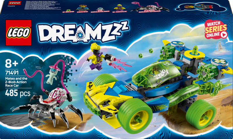 LEGO® DREAMZzz™ 71491 Mateo a akční závodní auto Z-Flek