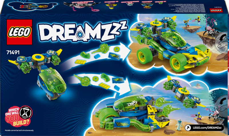 LEGO® DREAMZzz™ 71491 Mateo a akční závodní auto Z-Flek