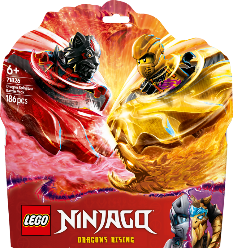 LEGO® NINJAGO® 71826 Bitevní balíček dračího Spinjitzu