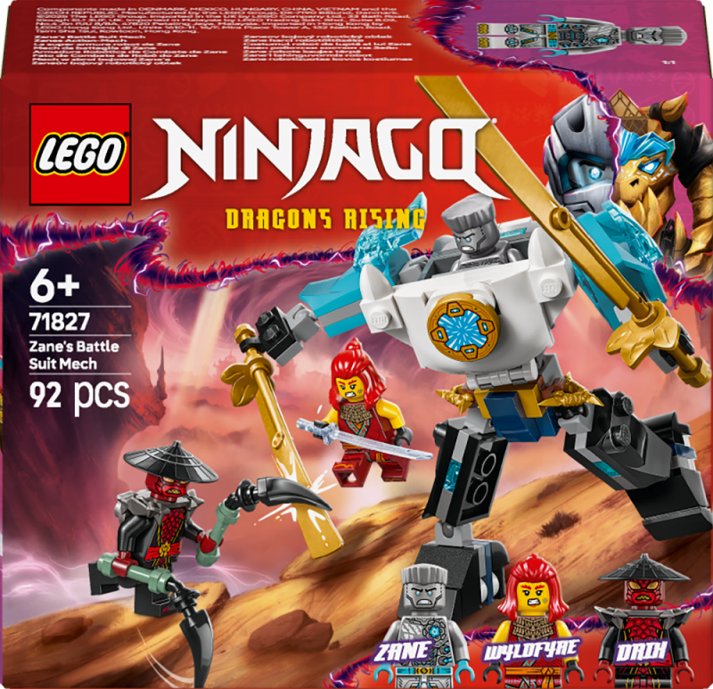 LEGO® NINJAGO® 71827 Zaneův bojový robotický oblek