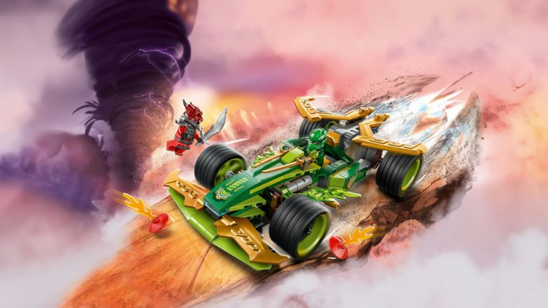 LEGO® NINJAGO® 71828 Lloydovo závodní auto s natahovacím motorem