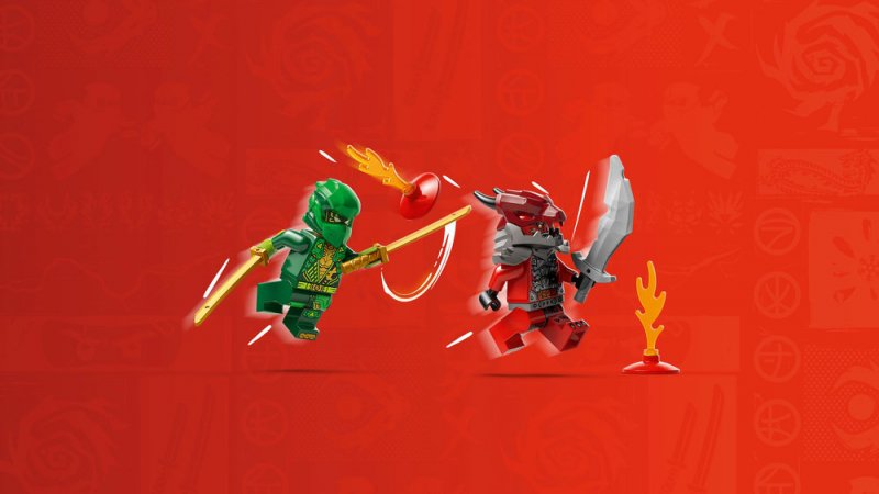 LEGO® NINJAGO® 71828 Lloydovo závodní auto s natahovacím motorem