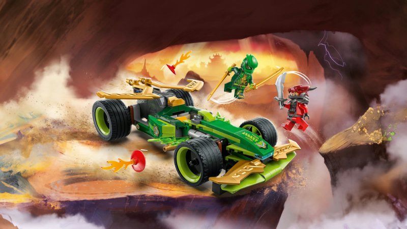 LEGO® NINJAGO® 71828 Lloydovo závodní auto s natahovacím motorem