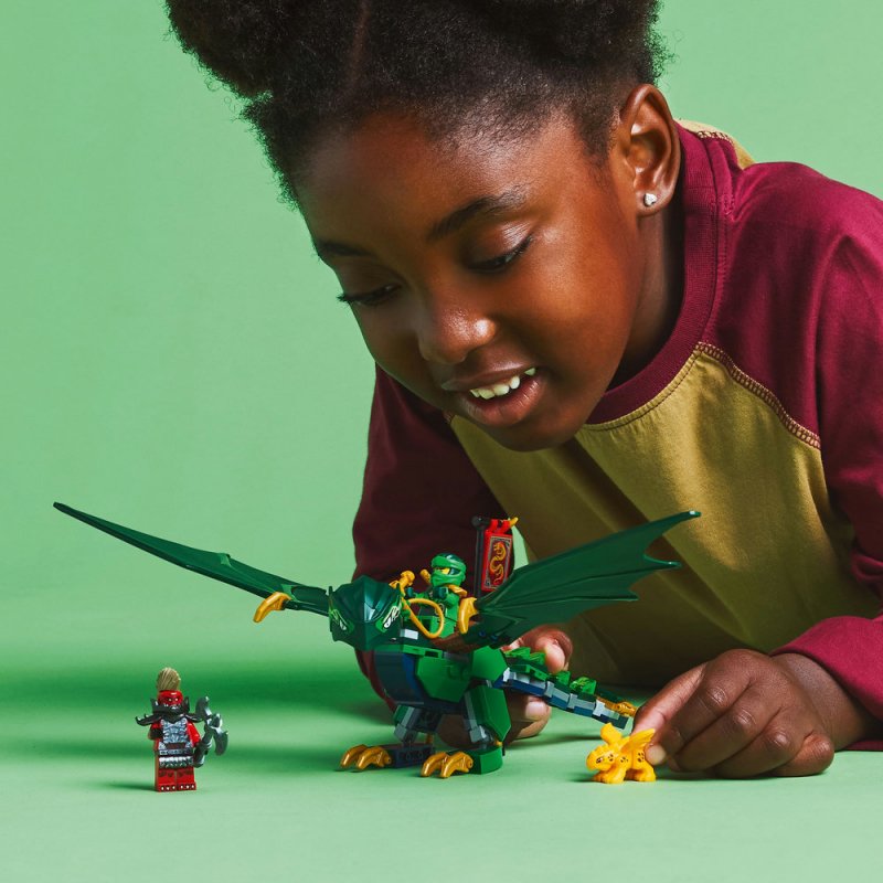 LEGO® NINJAGO® 71829 Lloydův zelený lesní drak