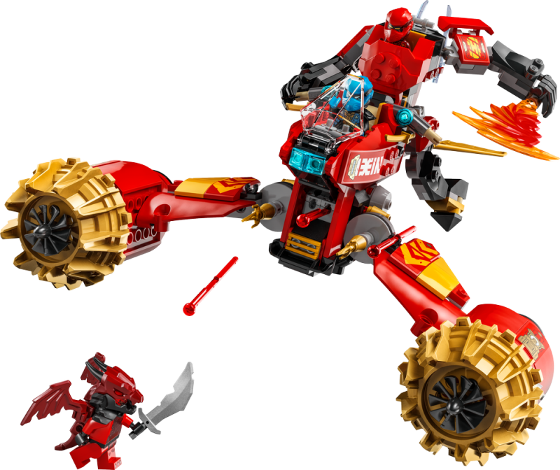 LEGO® NINJAGO® 71830 Kaiův bouřný jezdec a robot