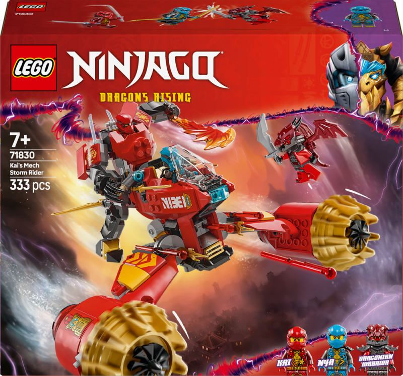 LEGO® NINJAGO® 71830 Kaiův bouřný jezdec a robot