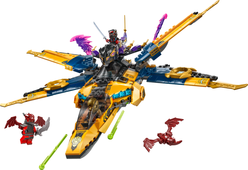 LEGO® NINJAGO® 71833 Ras, Arin a superbouřkové letadlo