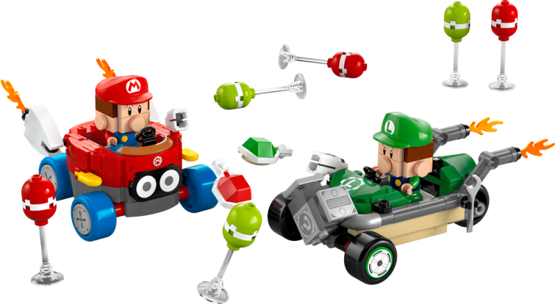 LEGO® Super Mario™ 72034 Mario Kart™ – Baby Mario vs. Baby Luigi