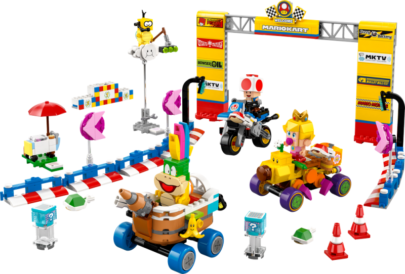 LEGO® Super Mario™ 72036 Mario Kart™ –  Baby Peach a sada Grand Prix