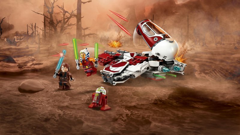 LEGO® Star Wars™ 75401 Ahsoka a jediská stíhačka Interceptor™