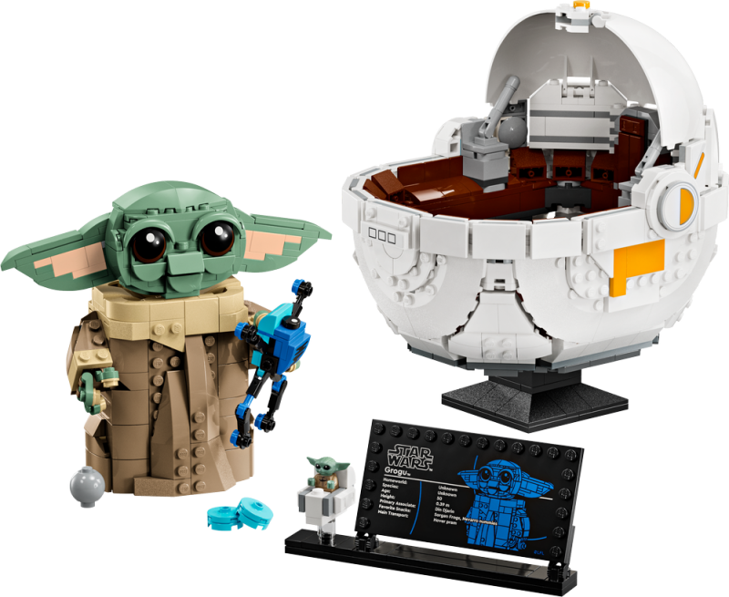 LEGO® Star Wars™ 75403 Grogu™ ve vznášejícím se kočárku