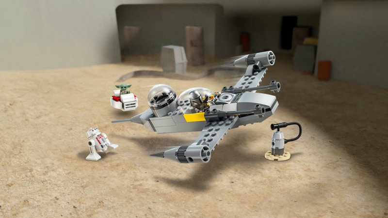 LEGO® Star Wars™ 75410 Mando, Grogu a stíhačka N-1 Starfighter™