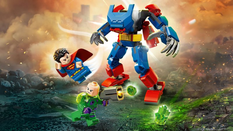 LEGO® DC Batman™ 76302 Superman™ v robotickém obleku vs. Lex Luthor™