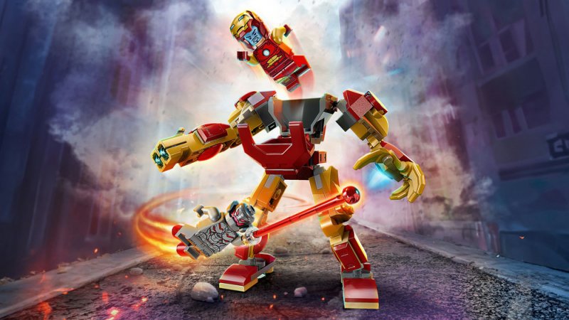 LEGO® Marvel 76307 Iron Man v robotickém obleku vs. Ultron