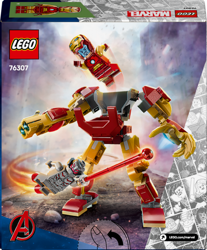 LEGO® Marvel 76307 Iron Man v robotickém obleku vs. Ultron