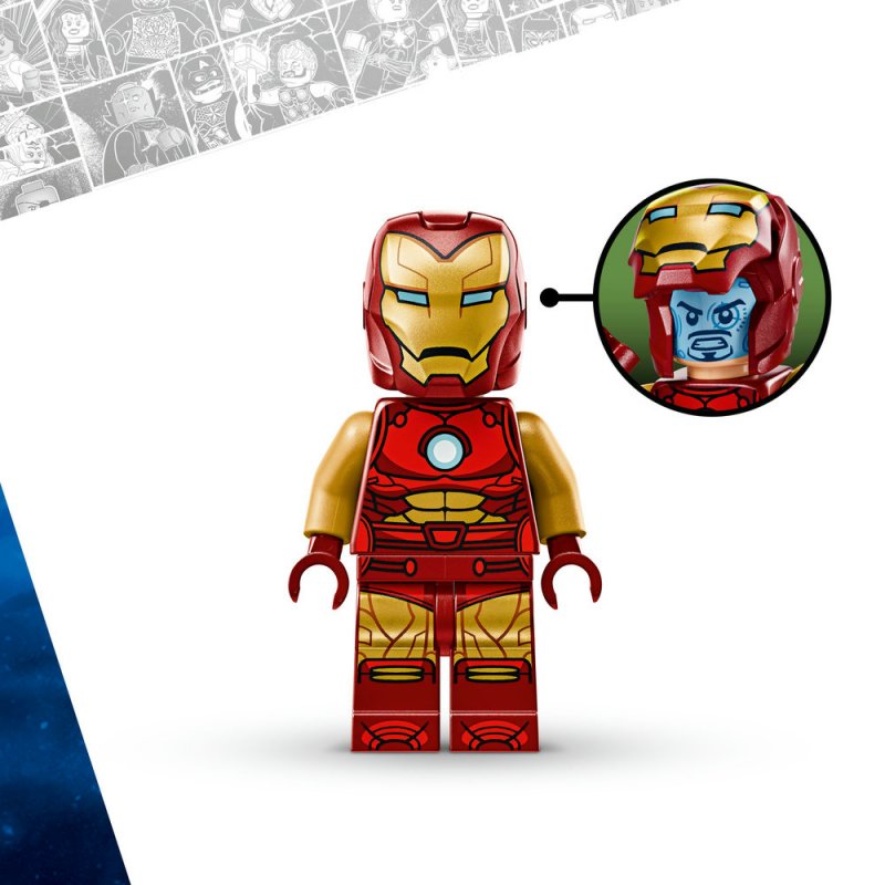 LEGO® Marvel 76307 Iron Man v robotickém obleku vs. Ultron