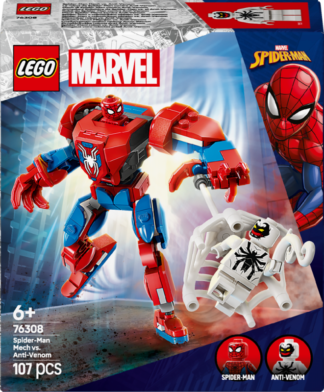 LEGO® Marvel 76308 Spider-Man v robotickém obleku vs. Anti-Venom