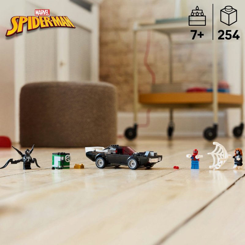 LEGO® Marvel 76309 Spider-Man vs. Venomův výkonný sporťák