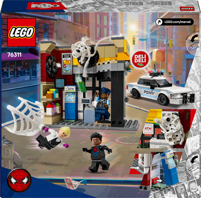 LEGO® Marvel 76311 Spider-Verse: Miles Morales vs. Flek