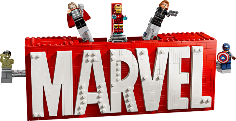 LEGO® Marvel 76313 Logo MARVEL a minifigurky