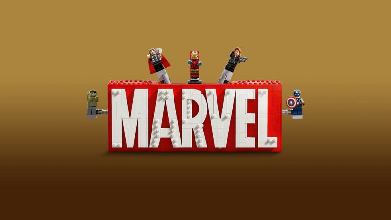 LEGO® Marvel 76313 Logo MARVEL a minifigurky