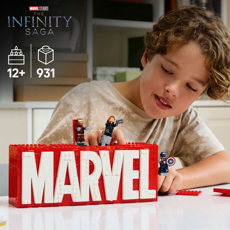 LEGO® Marvel 76313 Logo MARVEL a minifigurky