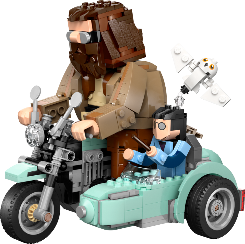 LEGO® Harry Potter™ 76443 Hagrid™ a Harry na motorce