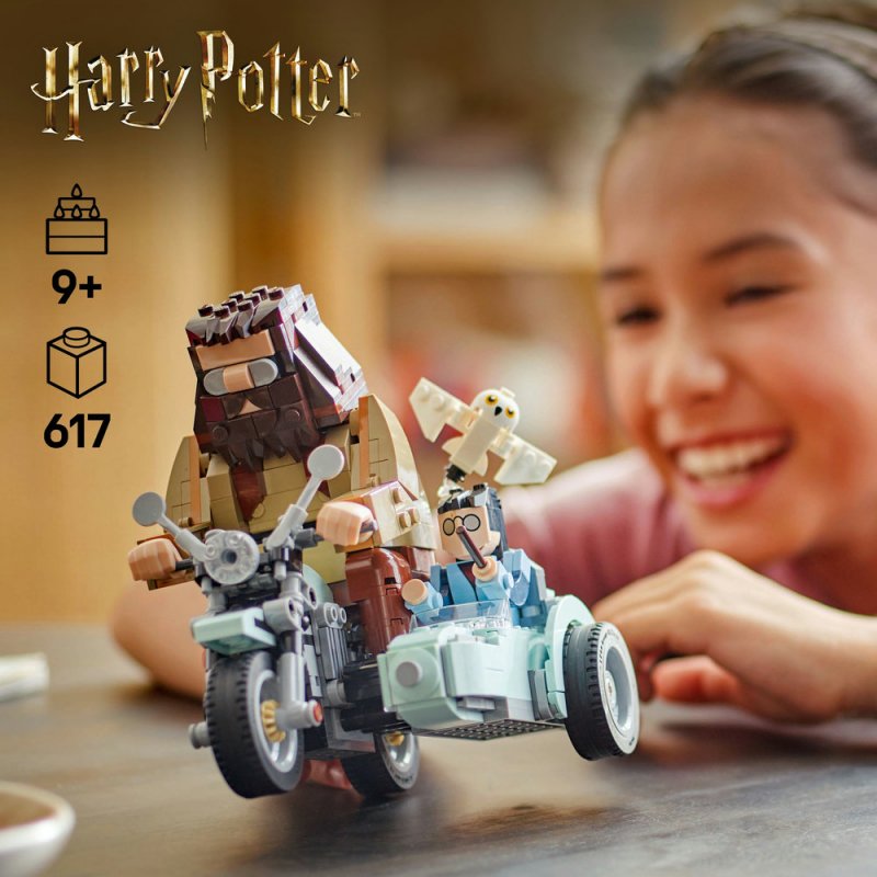 LEGO® Harry Potter™ 76443 Hagrid™ a Harry na motorce