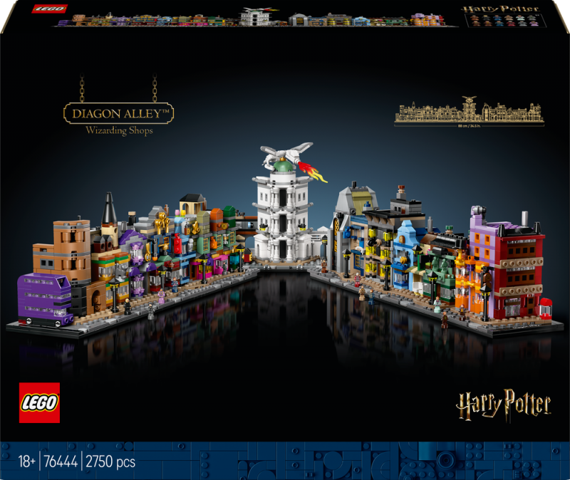 LEGO® Harry Potter™ 76444 Kouzelnické obchody v Příčné ulici