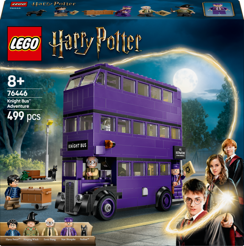 LEGO® Harry Potter™ 76446 Dobrodružství v záchranném kouzelnickém autobusu