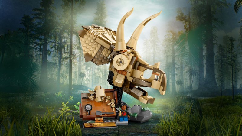 LEGO® Jurassic World  76969 Dinosauří fosilie: Lebka triceratopse