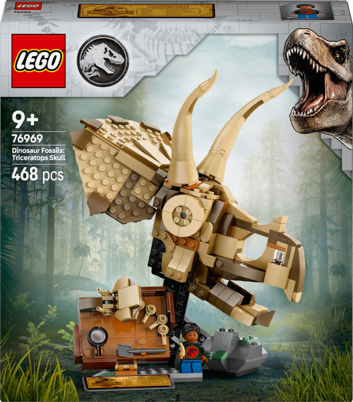 LEGO® Jurassic World  76969 Dinosauří fosilie: Lebka triceratopse