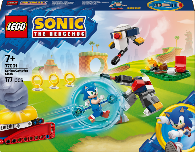 LEGO® Sonic the Hedgehog™ 77001 Sonic a souboj u táboráku