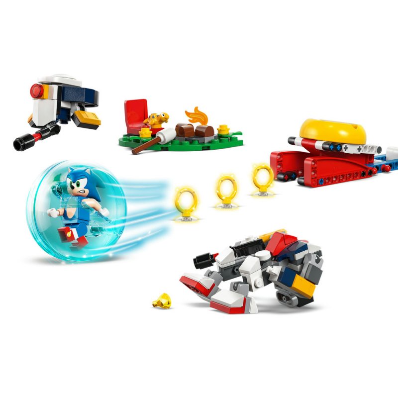 LEGO® Sonic the Hedgehog™ 77001 Sonic a souboj u táboráku