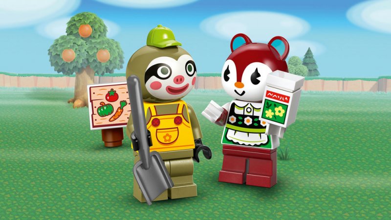 LEGO® Animal Crossing™ 77054 Leif, karavan a zahradnictví