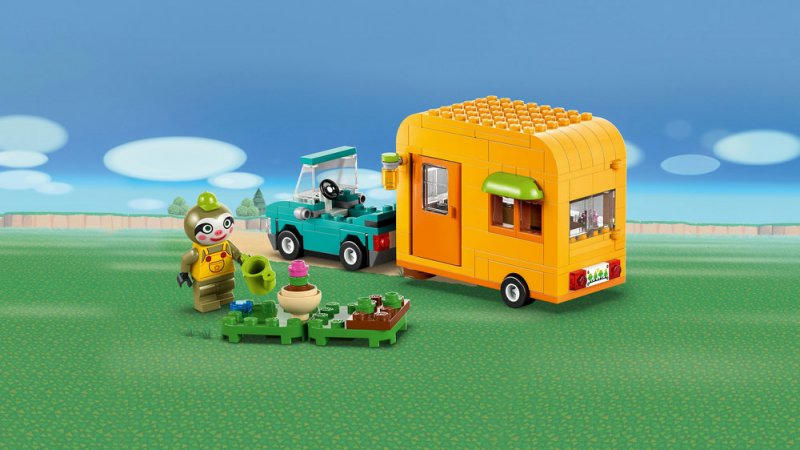 LEGO® Animal Crossing™ 77054 Leif, karavan a zahradnictví