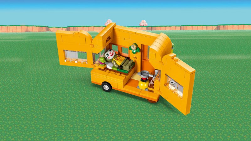 LEGO® Animal Crossing™ 77054 Leif, karavan a zahradnictví