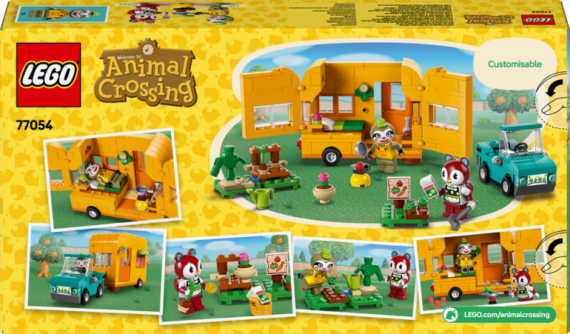 LEGO® Animal Crossing™ 77054 Leif, karavan a zahradnictví