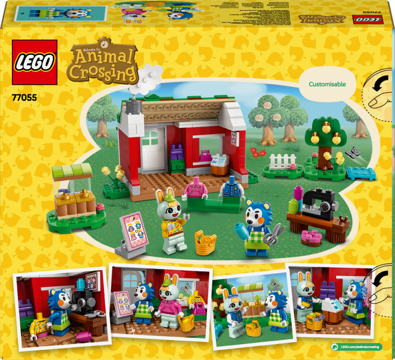 LEGO® Animal Crossing™ 77055 Obchod s oblečením Able Sisters