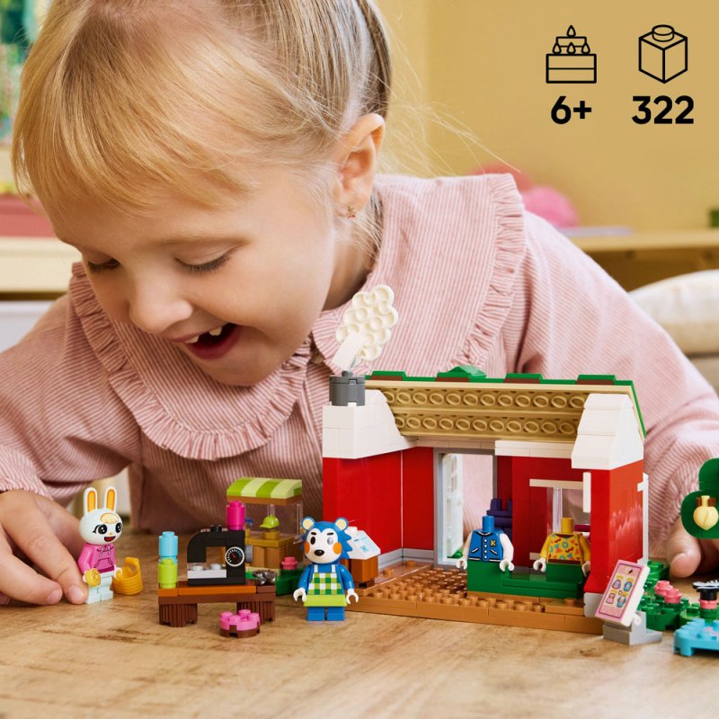 LEGO® Animal Crossing™ 77055 Obchod s oblečením Able Sisters