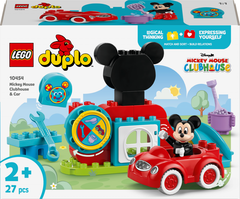 LEGO® DUPLO® │ Disney 10454 Mickeyho klubík a auto