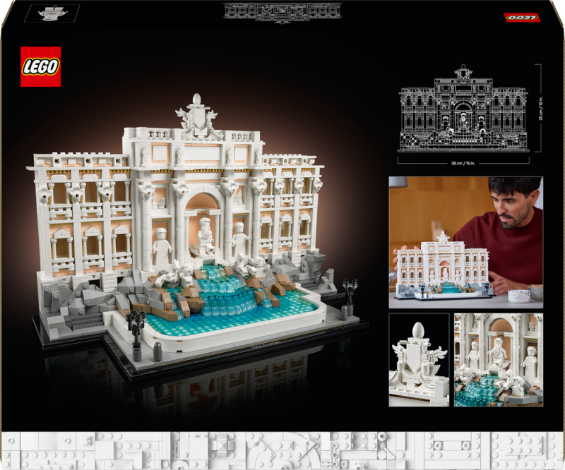 LEGO® Architecture 21062 Fontána di Trevi