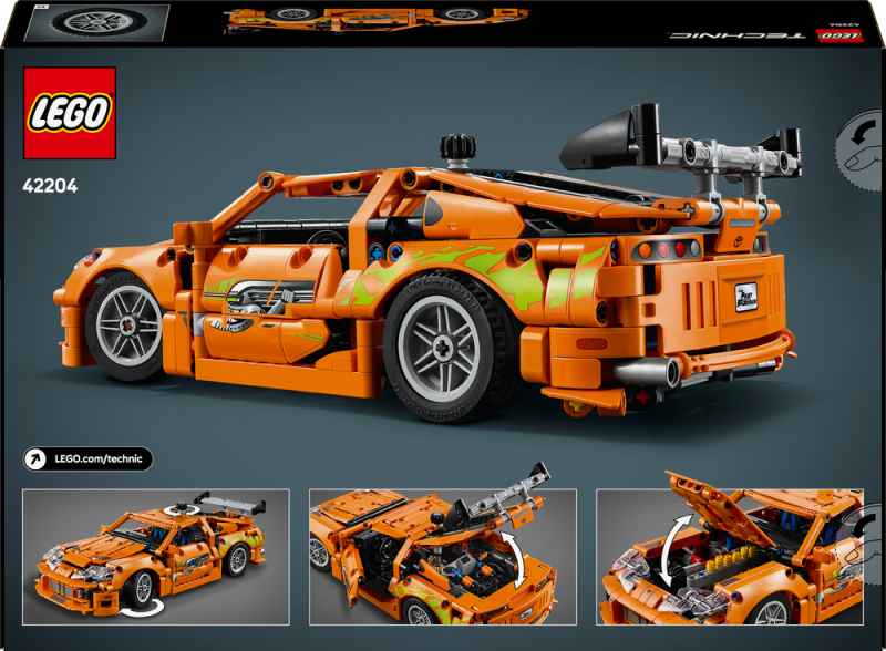 LEGO® Technic 42204 Fast and Furious Toyota Supra MK4