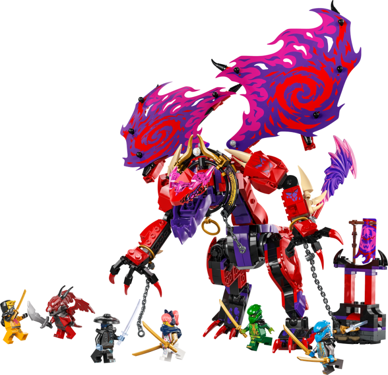 LEGO® NINJAGO® 71832 Drak chaosu Thunderfang