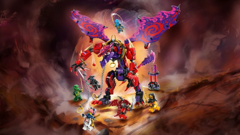 LEGO® NINJAGO® 71832 Drak chaosu Thunderfang