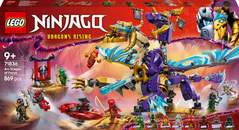 LEGO® NINJAGO® 71836 Drak soustředění Arc